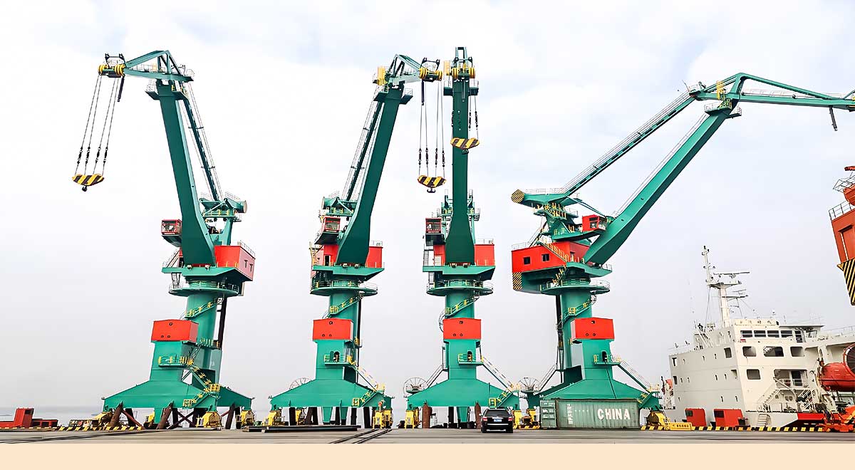 dock portal cranes