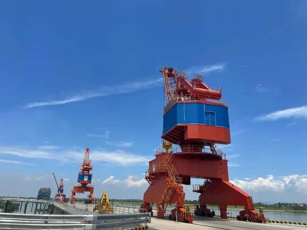 3 Portal Cranes Successfully Delivered to Jinhua Port