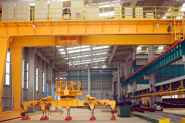 Electromagnetic Bridge Crane For Large Castings