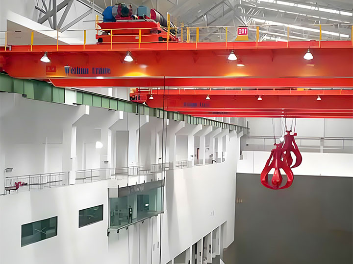 grab bucket overhead crane