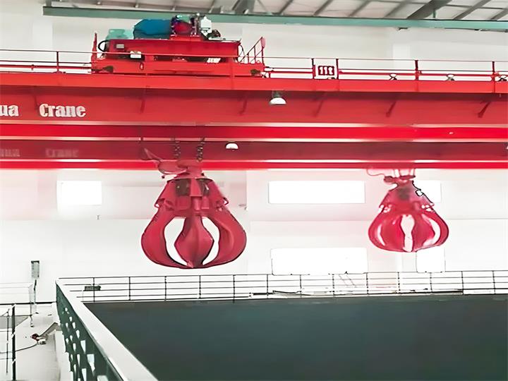 grab bucket overhead crane