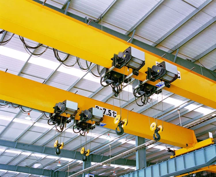 Single Girder Double Hoist Overhead Crane