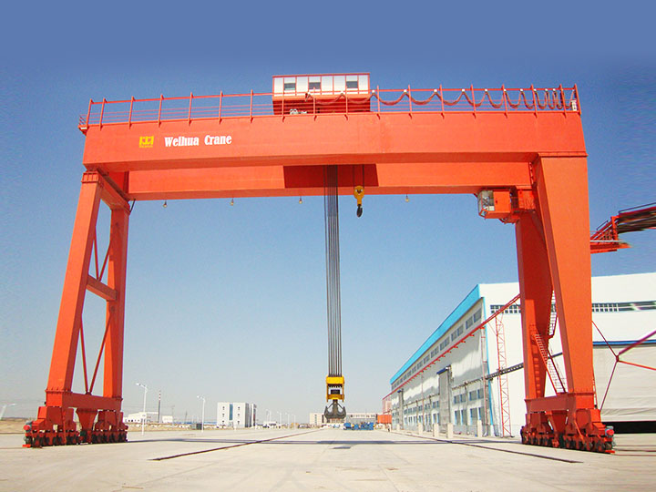 a gantry crane
