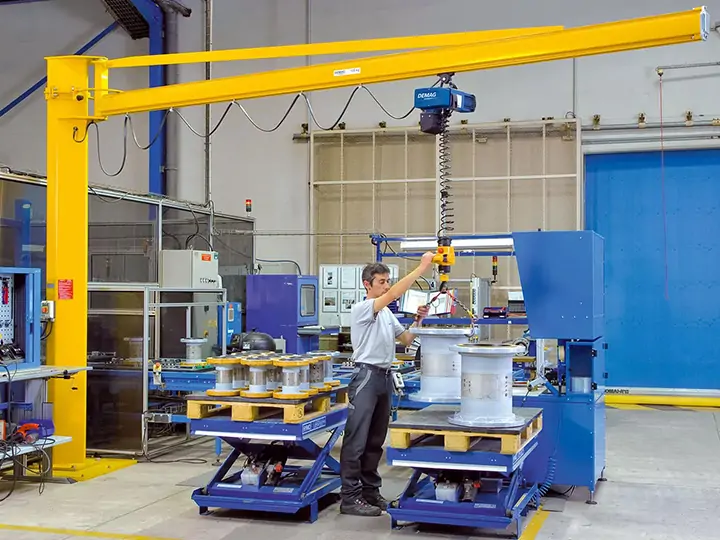 Fixed Column Jib Crane