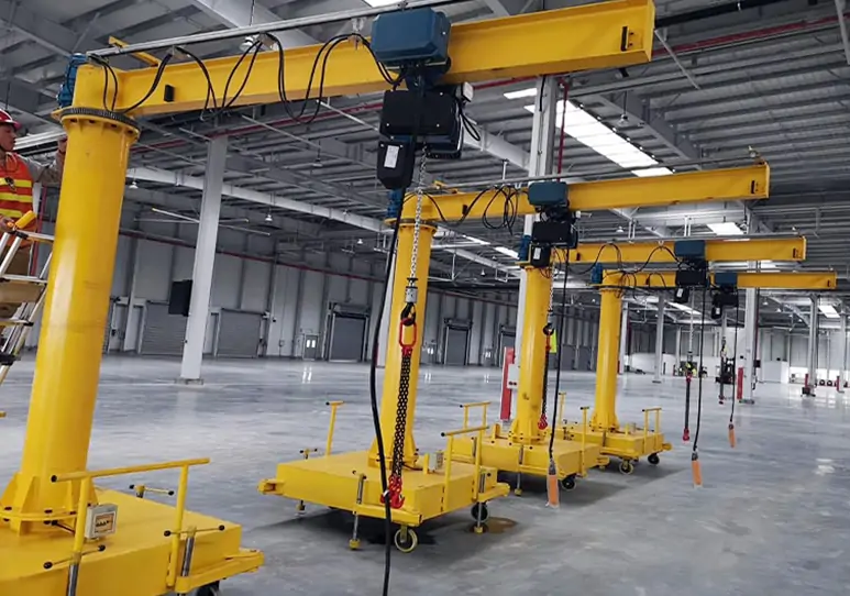 Mobile Column Jib Crane