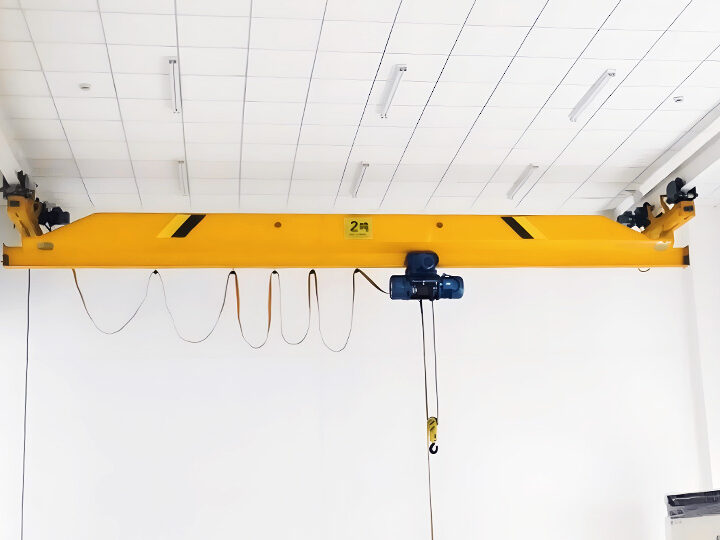 suspension bridge crane