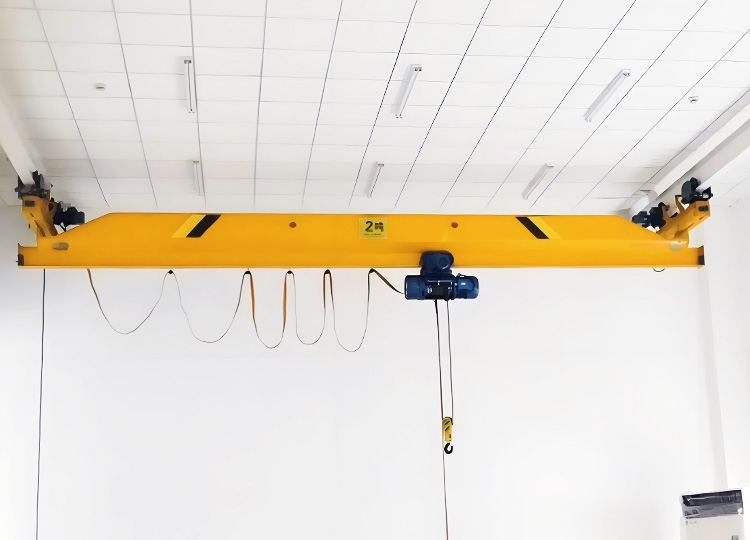 suspension bridge crane