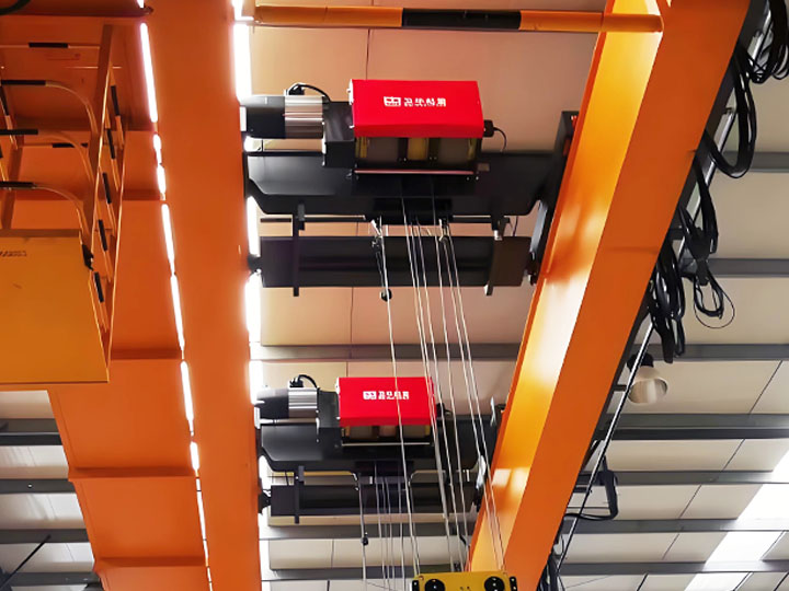 double girder hoist trolley
