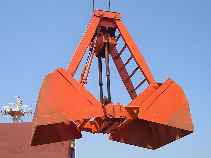 Double Flap Clamshell Grab Bucket