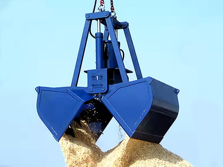 Double Flap Clamshell Grab Bucket
