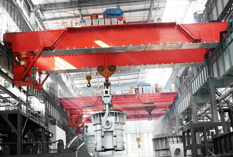 Double Girder Explosion Proof Overhead Crane for Handling Ladle