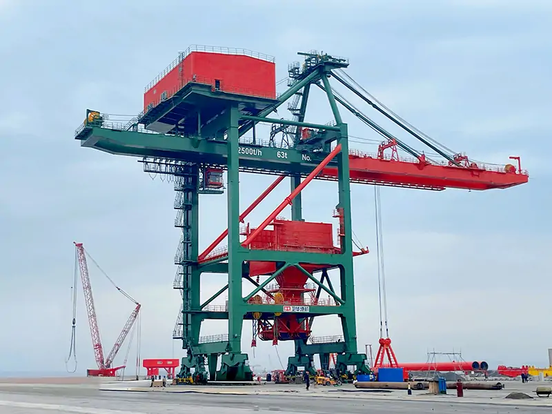 Grab Ship Unloader Crane