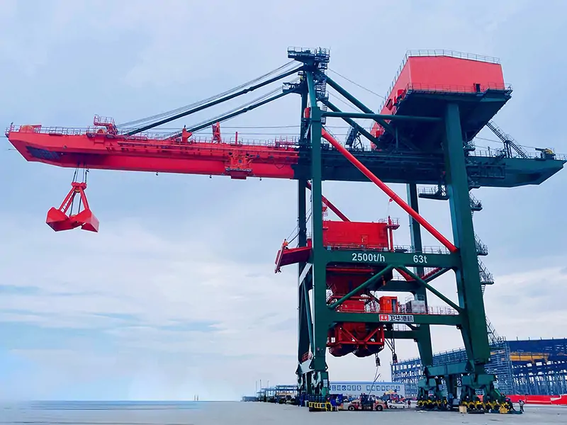 Grab Ship Unloader Crane