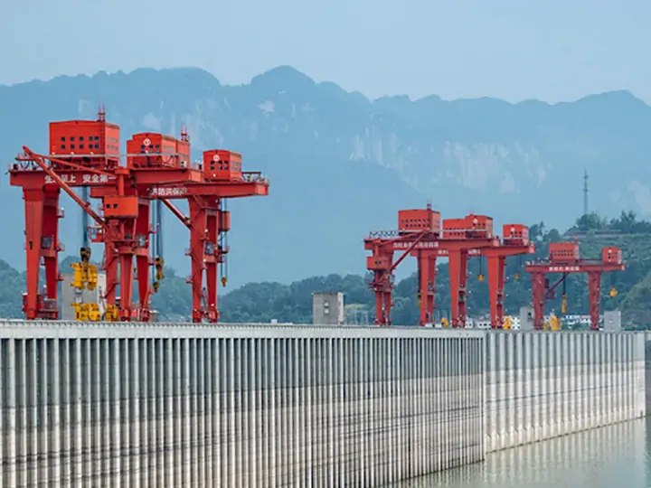 Hydropower Station Dam Top Gantry Crane