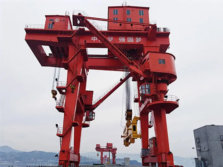 Hydropower Station Dam Top Gantry Crane