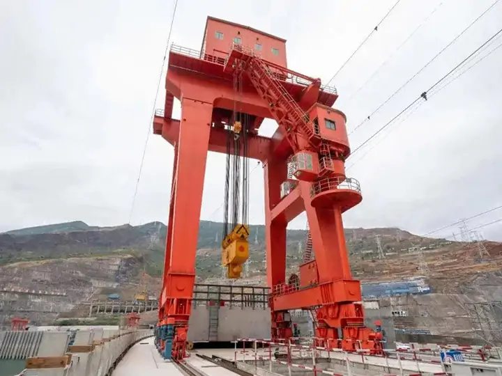 Hydropower Station Dam Top Gantry Crane