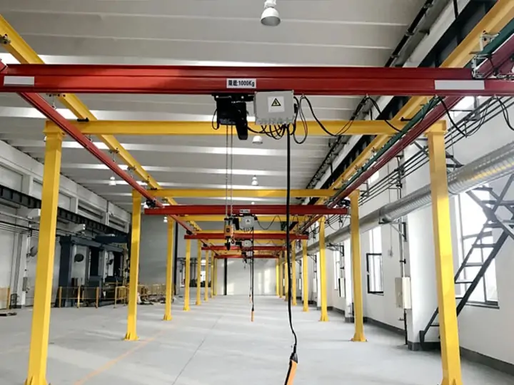 KBK Free Standing Bridge Crane System