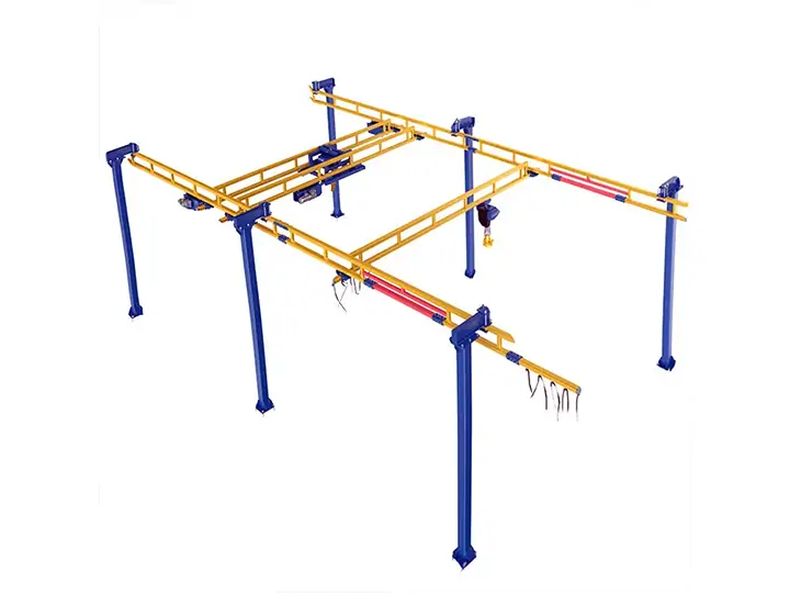 KBK Rigid Free Standing Bridge Crane System