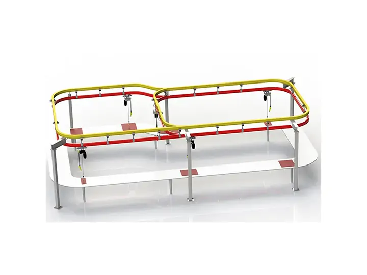KBK-D Type Free Standing Bridge Crane System