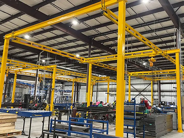 KBK Free Standing Bridge Crane System