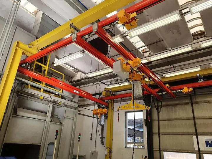 KBK Free Standing Bridge Crane System