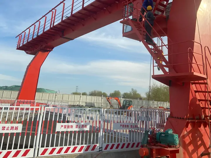 L-Type Single Girder Hoist Gantry Crane