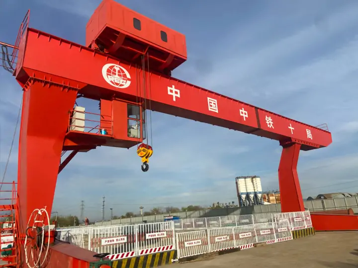 L-Type Single Girder Hoist Gantry Crane