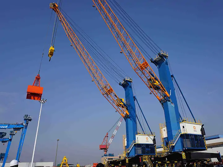 Mobile Harbour Crane