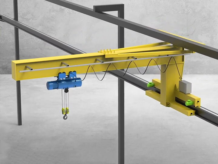 Wall Traveling Jib Crane