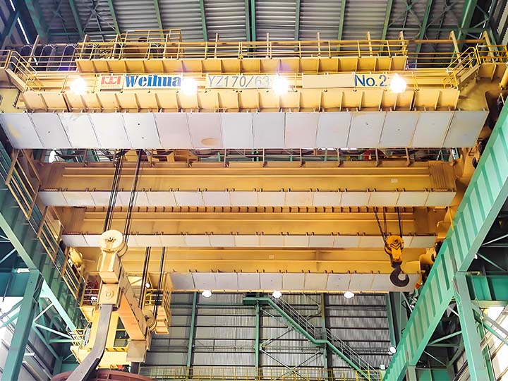 foundry casting crane