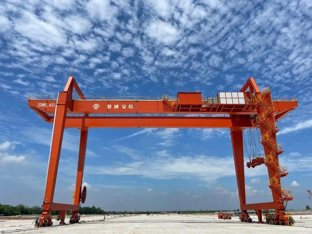 3 Portal Cranes Successfully Delivered to Jinhua Port