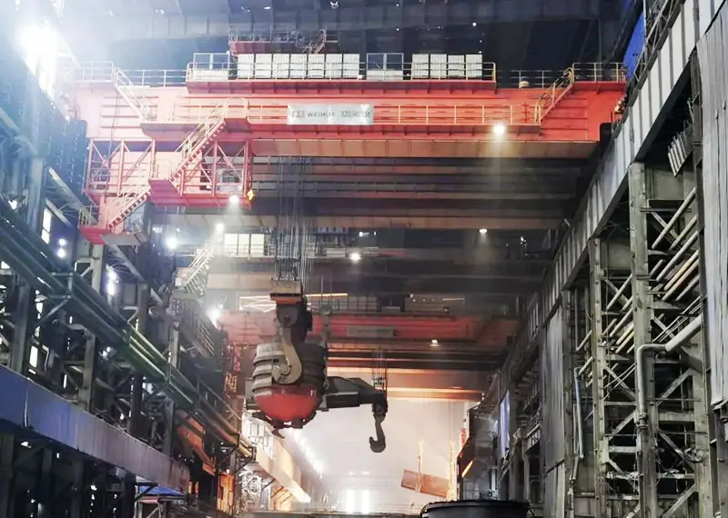 320 ton ladle crane