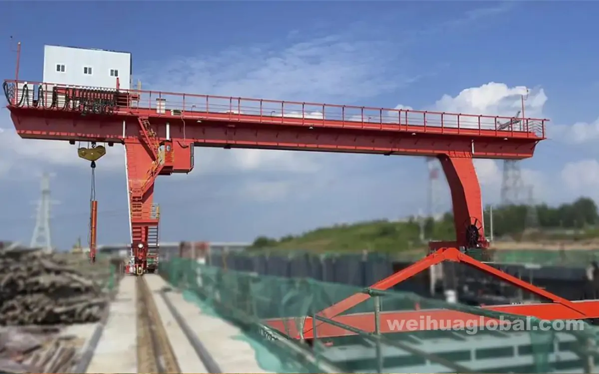 Heavy Duty Gantry Cranes For Water Conservancy Project Construction