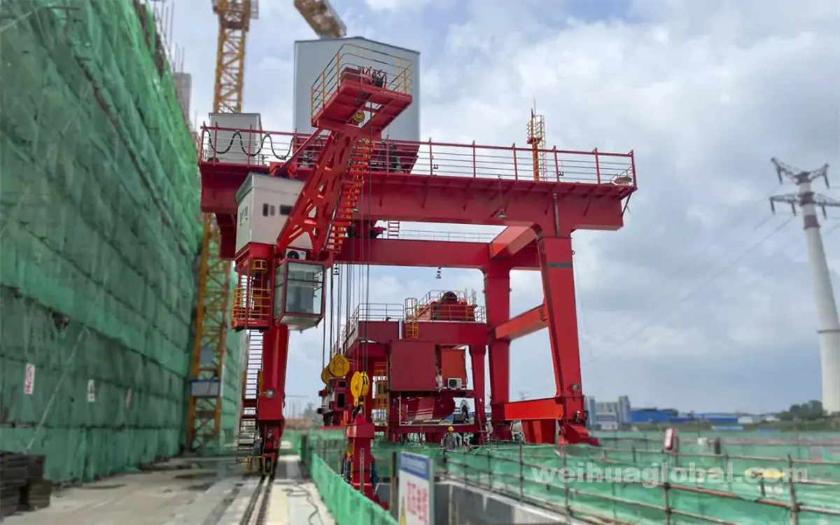 Heavy Duty Gantry Cranes For Water Conservancy Project Construction