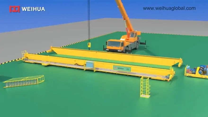How To Build A Double Girder Overhead Crane​