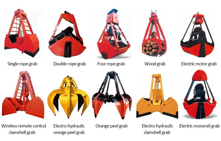 How to Select a Crane Grab Bucket Types, Applications, and Selection Guide