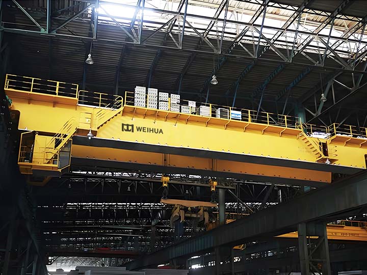 Overhead Clamp Crane for Ingot, Billet & Slab Handling