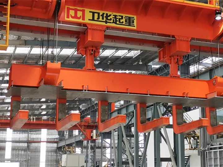 Quenching Overhead Crane for Steel Plant