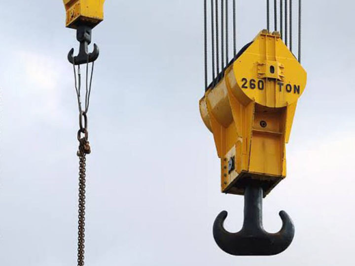 crane hook block