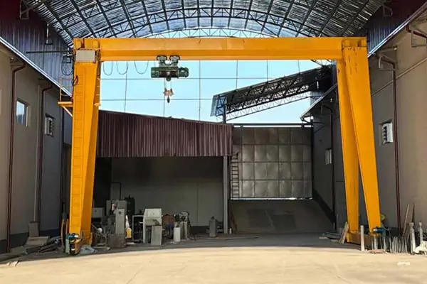 10 tons single girder gantry crane