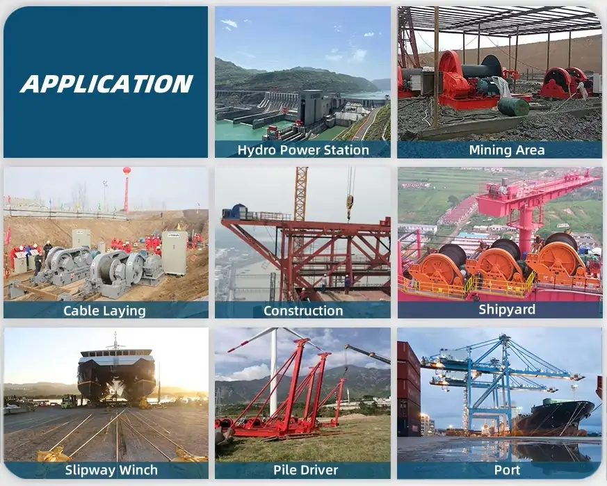 Heavy Duty Electric Winch Machine
