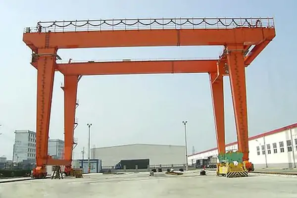 U-type 10-ton double girder gantry crane