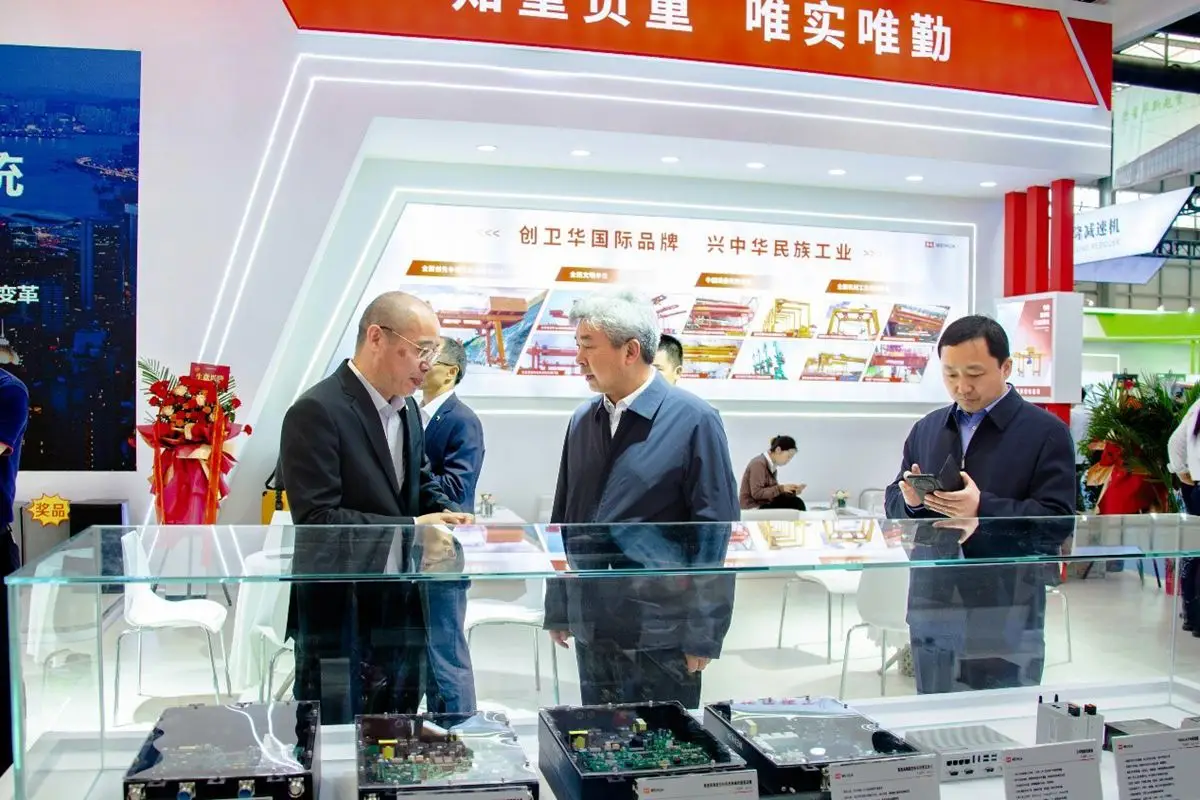 WEIHUA Black Technology in China Changyuan Lifting Equipment Fair!