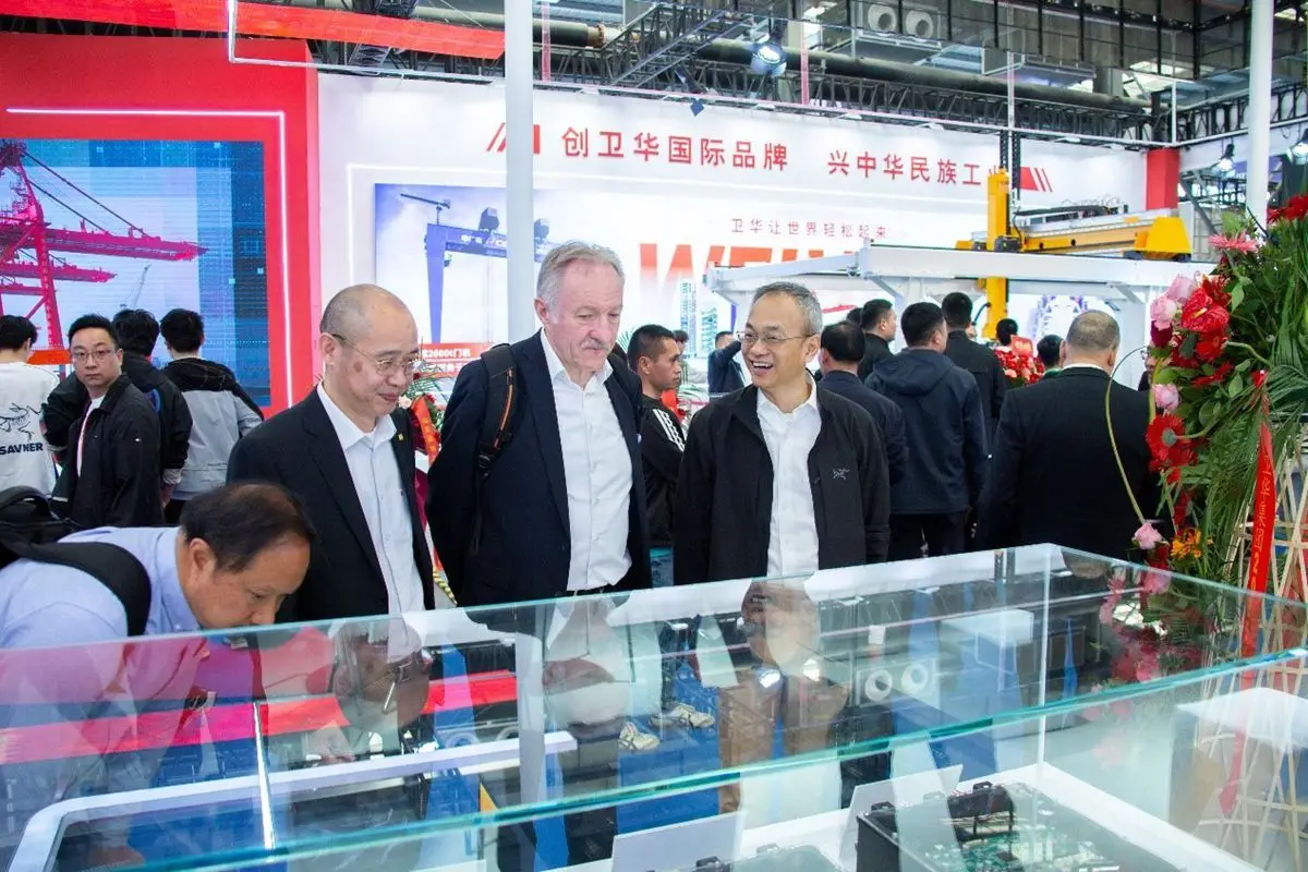 WEIHUA Black Technology in China Changyuan Lifting Equipment Fair!