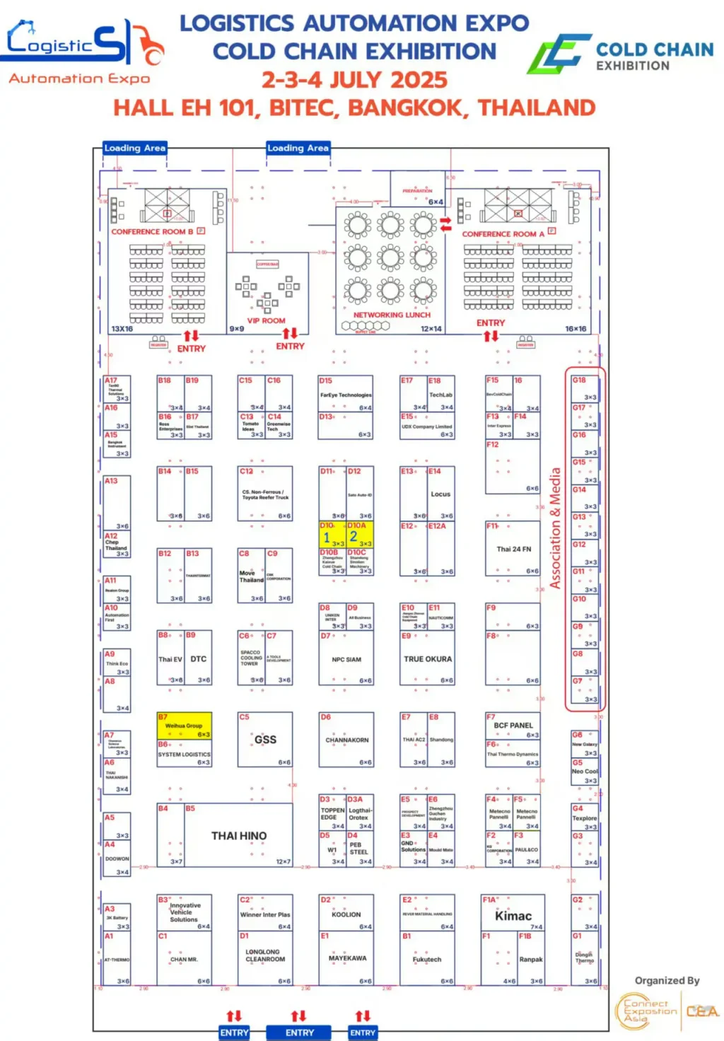 Thailand Logistics Automation Cold Chain Exhibition Invitation-Weihua Group