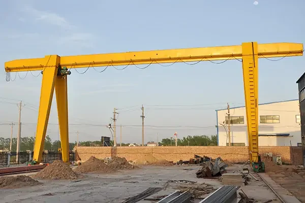 single girder outdoor gantry crane