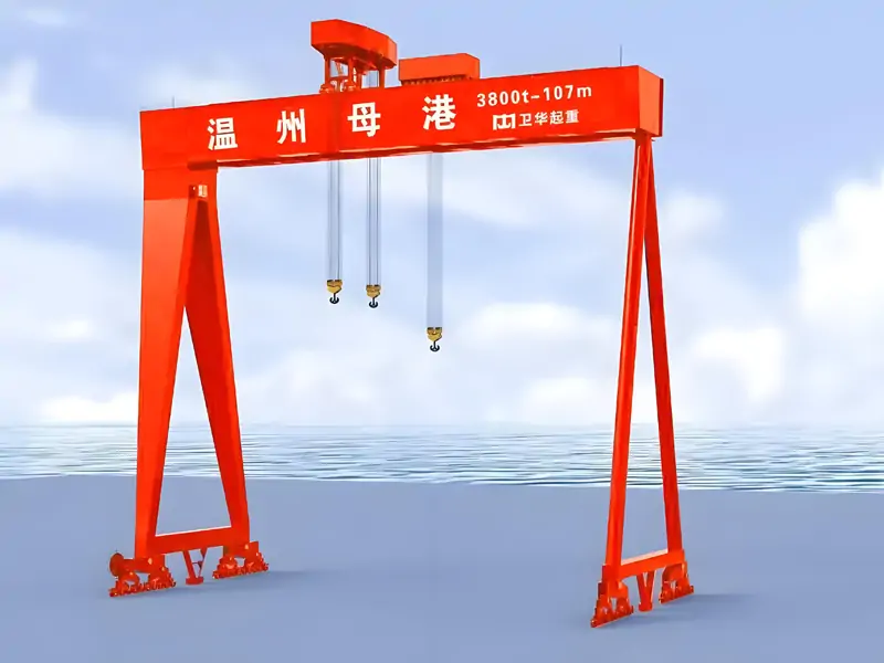 3800 Ton Goliath Gantry Crane