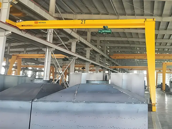 20 Ton BMH Single Girder Semi Gantry Crane