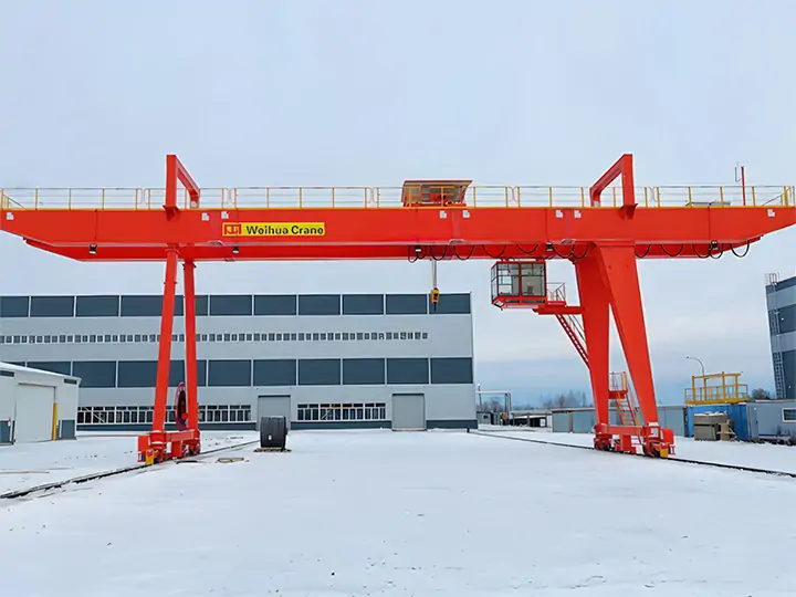 50 Ton European Double Beam Gantry Crane