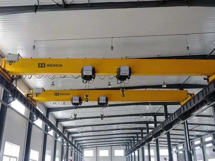 Single Girder Double Hoist Overhead Crane